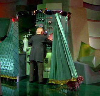 Image result for wizard of oz man behind the curtain picture